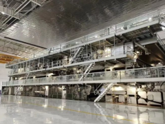 广东山鹰100万吨高档包装纸项目首台纸机成功开机
