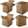 二手全新纸箱出售，价优质好，规格全， 单/双瓦楞纸箱