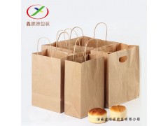 手提袋方底纸袋定制/牛皮纸袋/济南包装厂家图2