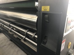 半自动大滚筒双色水墨印刷开槽机厂家直销 河北水墨印刷机图2