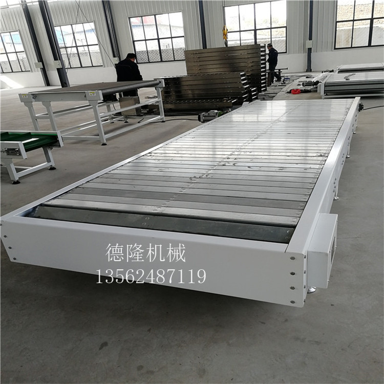 双层链板输送机重型链板输送线链板爬坡提升机厂家图2