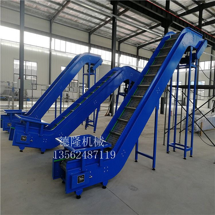 双层链板输送机重型链板输送线链板爬坡提升机厂家图3