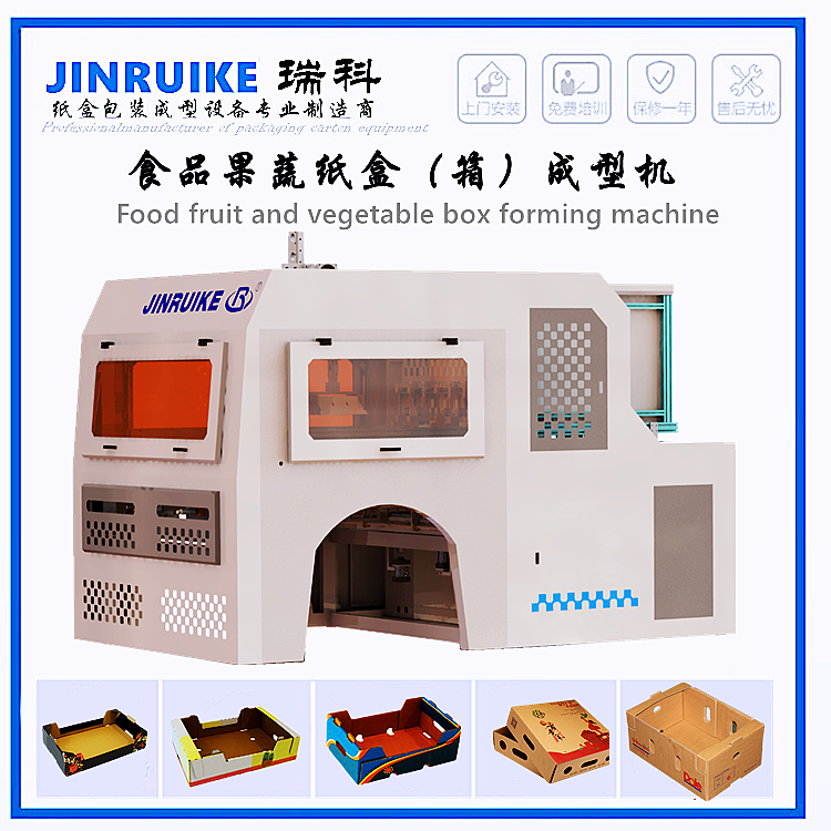食品果蔬纸盒（纸箱）成型机图2