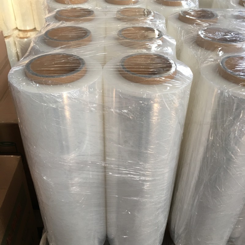 全新料拉伸膜，冷拉伸膜，缠绕膜图1